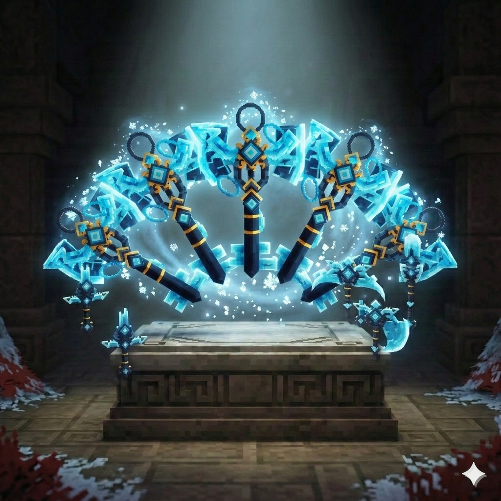 5x CHAVE TESOURO DO ZERO ABSOLUTO